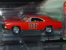 JOHNNY LIGHTNING 1969 CHARGER DUKES of HAZZARD *CUSTOM* MOVIE CAR -Orange, NICE picture