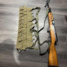 Original Surplus Chinese Army Type 56 SKS 7.62x39 Chest Rig Ammo Pouch  picture