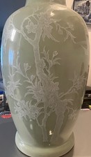 Chinese Ceramic Antique Vase 70 Years. 18 inches hight. picture