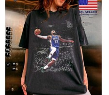 LeBron James Sixers Basketball Vintage T-Shirt picture