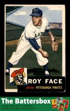 1953 Topps #246 Roy Face DP RC VG X3813525 picture