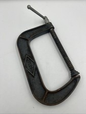 Vintage Heavy Duty MTECO-6  MALLEABLE C-Clamp 6”  Made In Taiwan Lot C picture