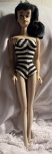 Vintage Mattels 1960’s #3/#4 Transitional Brunette Ponytail Barbie W/HTF Nipples picture