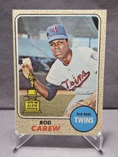 Rod Carew 1968 Topps Set-Break #80 All-Star Rookie  EX Minnesota Twins picture