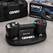 GRABO Pro-Lifter 20 Electric Vacuum Suction Cup Lifter w Battery & Bag picture