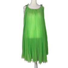 1960s Green Pleated Mini Slip Dress  picture
