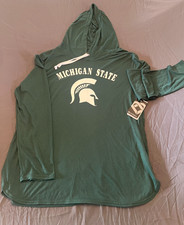 NWT Colosseum Michigan State Spartans Women's XXL Pullover Lightweight Hoodie picture