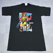 Vintage 1990s Marvel Comics X-Men Wolverine T-Shirt Size XL Youth picture