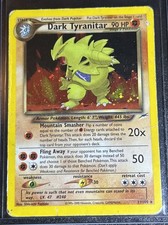 SWIRL Dark Tyranitar - 11/105 - Pokemon Neo Destiny Unlimited Holo picture