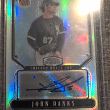 Topps 2007 Bowman Sterling John Danks RC Auto Refractor /199 BGS White Sox picture