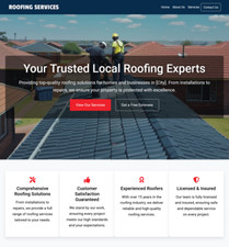 Roofing Services Business Website | Ready-to-Use Professional Platform picture