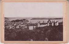 NORWAY Oslo 1893 Christiania. Udsigt fra Slottet. Castle. Abel's Kunstforlag #29 picture