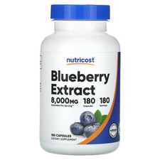 2 X Nutricost, Blueberry Extract, 180 Capsules picture