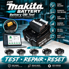 PREORDER Makita LXT 18V Battery Diagnostic Tester OBI picture