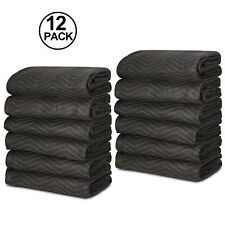 12 Heavy Duty Moving Packing Blankets Ultra Thick Pro 72