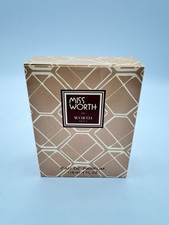 Vintage Miss Worth Eau de Parfum Perfume 9 oz w/ Box Rare HTF 1970s Classic picture
