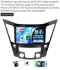 2G+64G Android 13 Car Stereo for Hyundai Sonata 2010-2015 Wireless Carplay 9