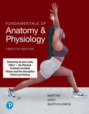 Modified Mastering A&P Fundamentals of Anatomy and Physiology 12th 18 Weeks Code picture