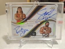 2023 Panini Immaculate WWE Scott & Rick Steiner Brothers #DA-STN Dual Auto /25 picture