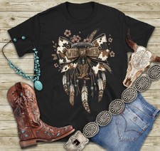 Western Wildflower Shirt, NWT, Size XL, Country, Cowgirl, Cowprint, Tee, Coquet picture
