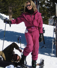 VTG 90s Nils Women’s Petite 4 Pink Snowsuit Set Jacket & Pants Nylon Zip Pockets picture