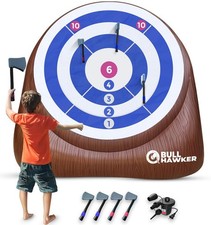 SWOOC Games - Bull Hawker™ | Giant Axe Darts (Over 6ft Tall) w/ 15+ Games | A... picture