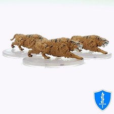 Saber-Toothed Tiger x3 - Quests from Infinite Staircase #28 D&D Icons of Realms picture