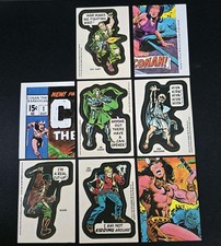 Vintage 1976 Topps Marvel Super-Heroes Sticker Card Dr. Doom Rookie High Grade  picture