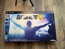 Activision Guitar Hero Live PS3 Bundle Wireless Guitar + Game NTSC-U/C 2015 CIB picture