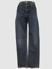 NEW $198 AGOLDE MID RISE STRAIGHT LEG DENIM JEANS IN BLUE SIZE 27 picture