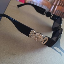 Versace Unisex Sunglasses Black 0VE4361 GB1/87 53mm picture