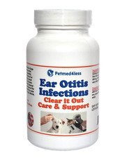 EAR INFECTION CARE FOR Dogs and Cats - OTITIS - kill bacteria, yeast MADE IN USA picture