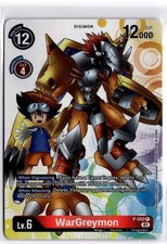 Digimon TCG WarGreymon P-050 Campaign Holo Rare - Digimon Adventure NM/M picture