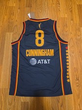 Sophie Cunningham #8 Fever Explorer Navy Jersey L picture