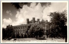 Vintage 1943 RPPC Postcard ~ Beautiful Soonerland Castle University Oklahoma picture