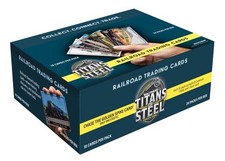 Walthers 900-1000 Titans of Steel 24 Series One Trading Card packs sealed box picture