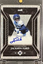 /25 Jackson Ford On Card AUTO 2026 ONIT Penn State Football White Autograph Lion picture