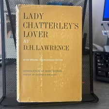 Lady Chatterley’s Lover DH Lawrence Grove Press Hardcover 1959 picture