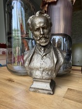 Pyotr Ilyich Tchaikovsky  vintage figurine/bust/statue, metal, 1962 picture
