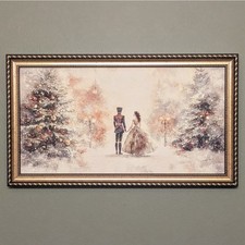 Hobby Lobby Ballerina Nutcracker Holding Hands Framed Art Viral 19