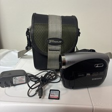 Samsung SC-DX103 DVD Camcorder 34x Optical Zoom w/ Case & Charger Tested Working picture