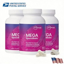 NEW！Mega Sporebiotic 60 Capsules Microbiome Labs, probiotic supplement - 3 PACK picture