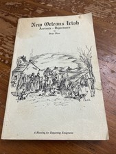 New Orleans Irish: Arrivals-Departures John Finn PB 1983 Vintage picture