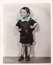 DICKIE WALTERS MOVIE PHOTO Original 1935 Child Actor FASHION POSE Vintage 8x10 picture