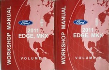 2011 Ford Edge Lincoln MKX Factory Shop Repair Service Manual Set Original picture