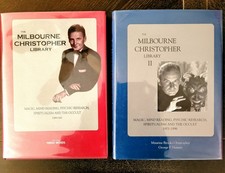 1994 1998 Milbourne Christopher Library Vol 1 & 2 Magic Occult Spiritualism Book picture