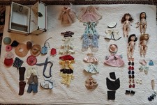 Vintage 1950’s Era Muffie Dolls Clothes Accessories Trunk Nancy Ann Storybook picture
