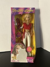 BRITNEY SPEARS Doll Oops… I Did It Again LUCKY Barbie Red Top White Pants 2000 picture
