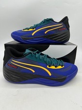 Puma All Pro Nitro Men's Size 13 Blue Black Basketball Athletic Shoes 310387 01 picture