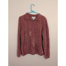 Alfred Dunner Sweater Red Super Soft Women's Size Small picture